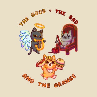 The Good, the Bad and The Orange Cats T-Shirt