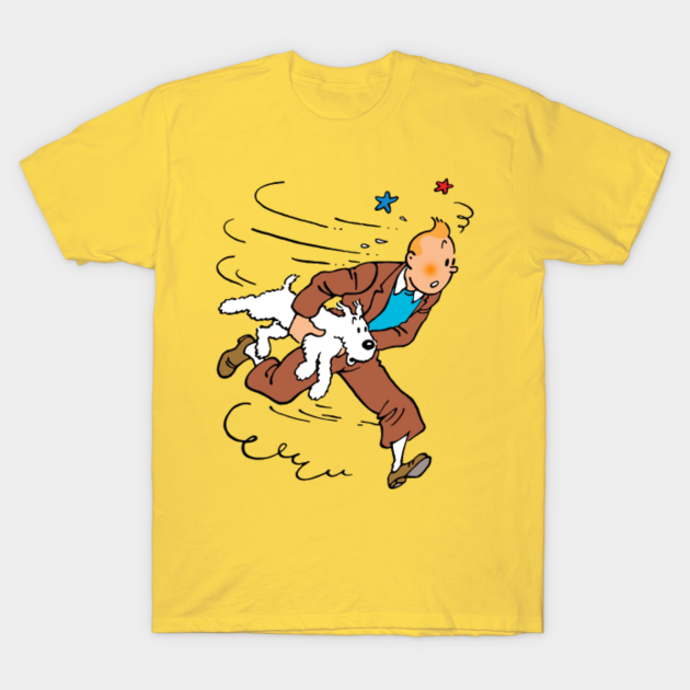 Tintin Run - The Adventures Of Tintin - T-Shirt