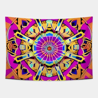 Rose Mandala Tapestry