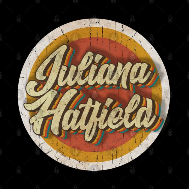 circle vintage Juliana Hatfield by KewanAlasStore