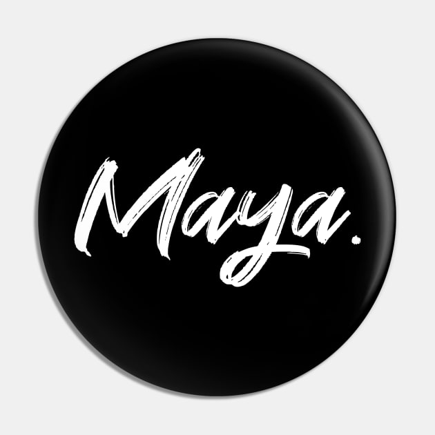 Name Maya Pin by CanCreate