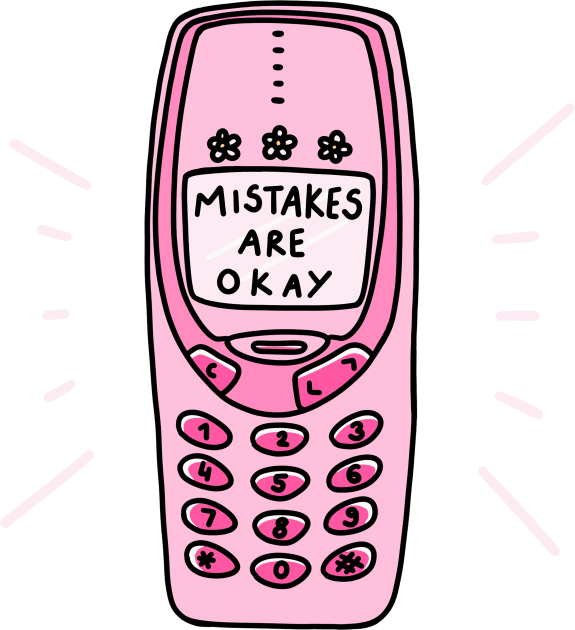 Mistakes are okay Kids T-Shirt by joyfulsmolthings