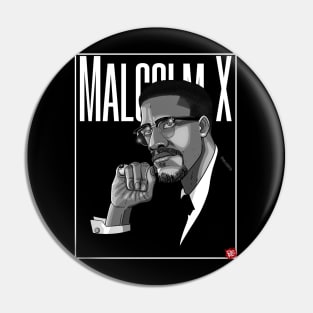 Malcolm X - PB Pin