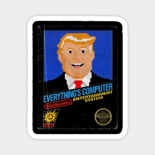 Everything’s Computer – NES Cartridge Parody Magnet