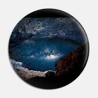 Our Galaxy in a Pothole Pin