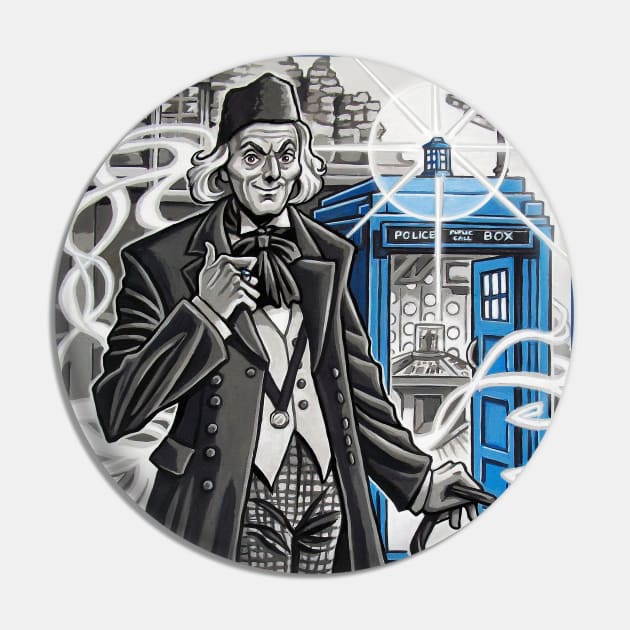 The First Doctor Pin by Rainesz