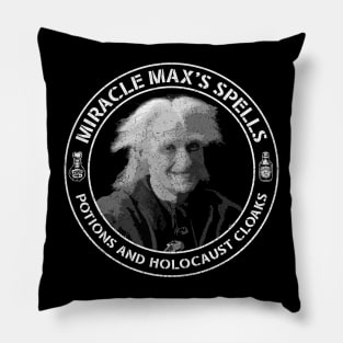 Princess Bride - Miracle Max Spells Potions and Holocaust Cloaks Pillow