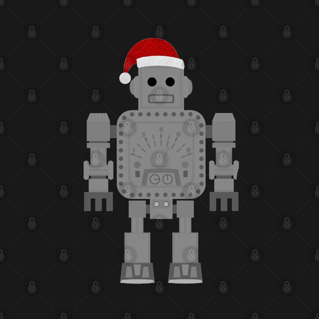 christmas santa claus robot by gossiprag