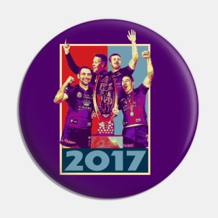 Retro Footy Moments - Melbourne Storm - PREMIERS 2017 Pin