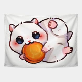 Munching Hamster Tapestry