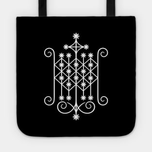 Ogun Voodoo Veve Tote