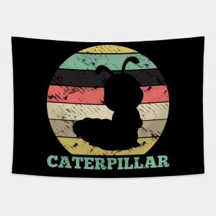 Retro Caterpillar Tapestry