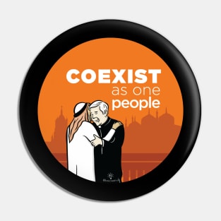 ADVOCASHIRTS - Coexist As One People Pin