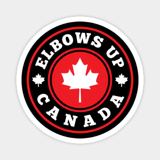 Elbows-Up Magnet