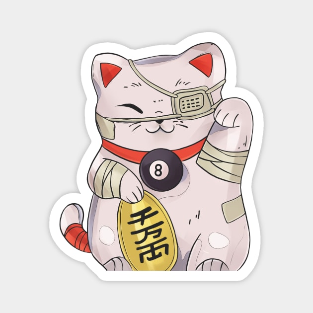 Maneki-neko Magnet by K2Gproject