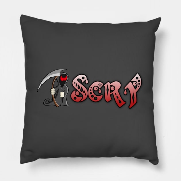 Reaper Pillow by Scry Podcast