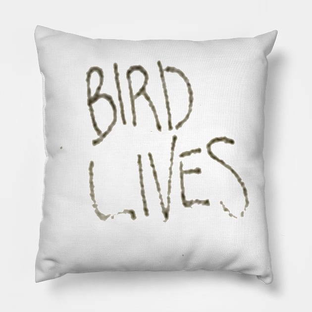 Bird Lives Pillow by Corry Bros Mouthpieces - Jazz Stuff Shop