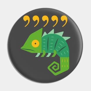 Comma Chameleon Puny shirt Pin