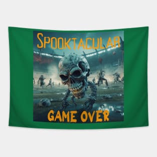 Spooktacular GAME OVER Tapestry