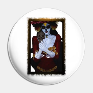 The clothed La muerte Pin