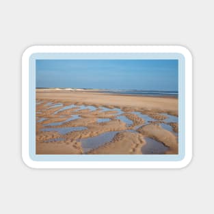 Druridge Bay in Northumberland Magnet