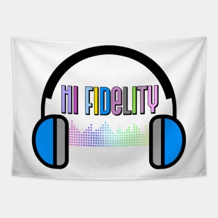 MUSIC Hi Fidelity Equalizer Bars Headphones Tapestry