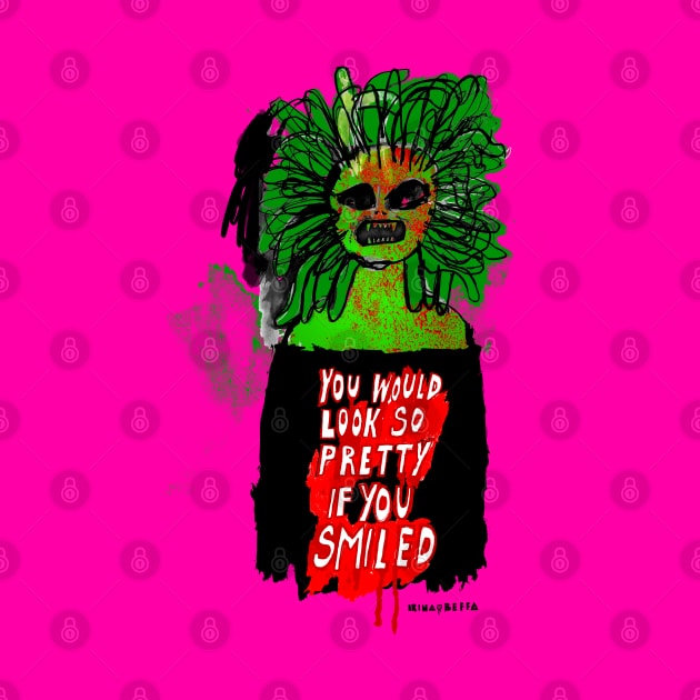 Smile Medusa Smile COLOR by Irina's Family Art Circle 