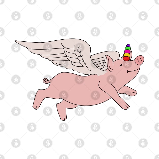 Magical Pig by The Lemon Stationery & Gift Co