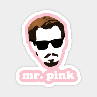 Mr. Pink - Simplified Icon Magnet