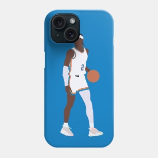 Shai Gilgeous-Alexander OKC Thunder Phone Case