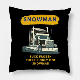 18 Wheels and a Dozen Roses for Smokey And The Bandit Pillow