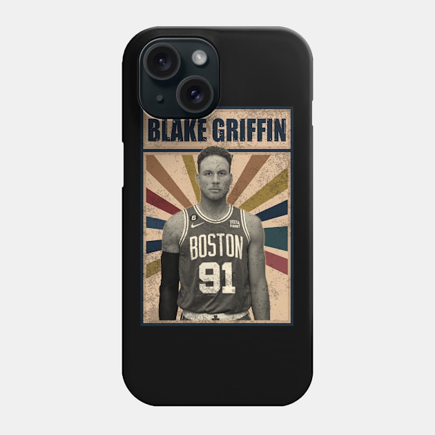 Boston Celtics Blake Griffin Phone Case by RobinaultCoils