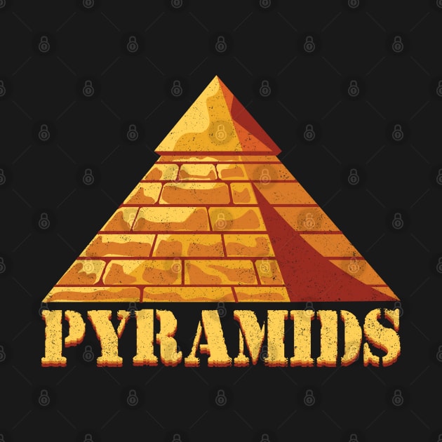 Pyramids Of Egypt by capo_tees