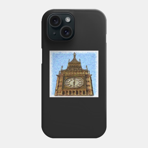 Big Ben (Elizabeth Tower) Phone Case by MolinArte