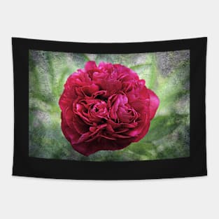 Textured Peony Tapestry