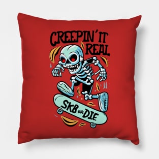 Creepin' it real Pillow