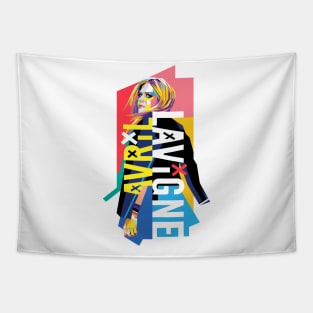 Avril Pop Art Lavigne Tapestry