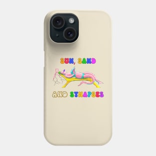 Sun, Sand, and Synapses: Beach Mode Neuron Phone Case