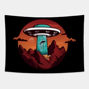 spaceship Tapestry