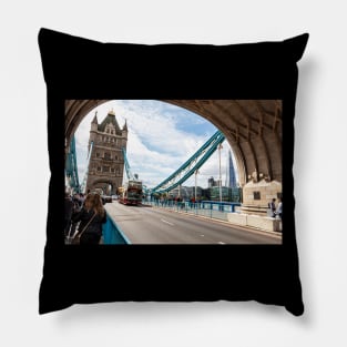 London Tower Bridge And The Shard Pillow