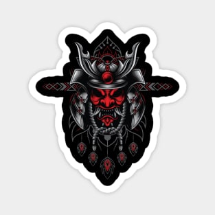 Samurai Mask Magnet