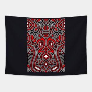 gorga batak motif 3 Tapestry