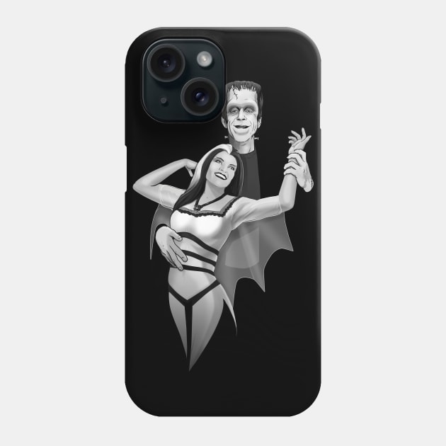 Herman and Lily Phone Case by Voodrew