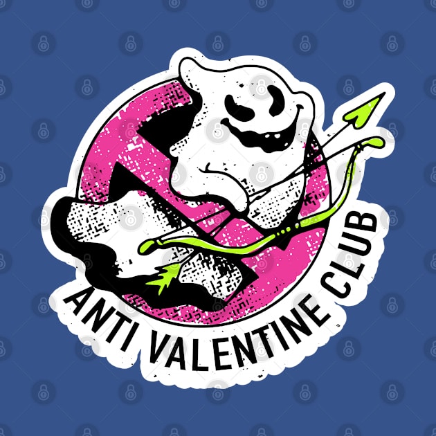 Anti Valentines CLub Ghost by DRIPCRIME Y2K
