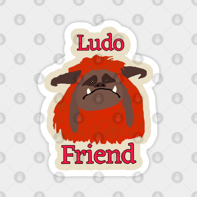 Ludo friend Magnet by Fantasticallyfreaky