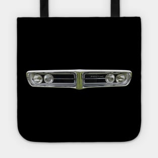 Pontiac Firebird classic 1960s American car minimalist grille photo Tote