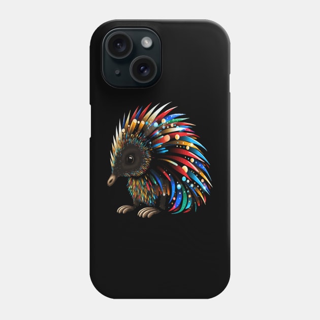 Patriotic Echidna Phone Case by JH Mart