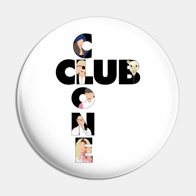 Orphan Black - Clone Club V1 B Pin by Poison90