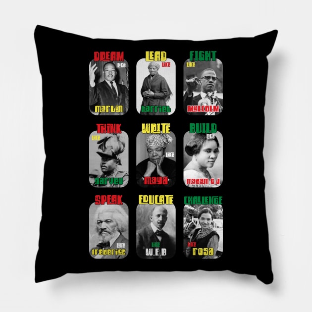 Greatest african americans 2020 Black history month gift Pillow by opippi