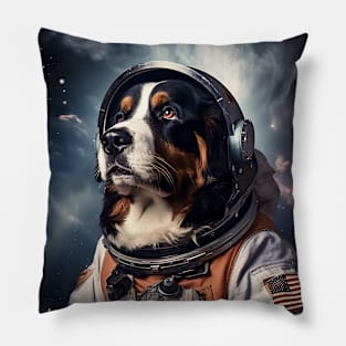 Astro Dog - Bernese Mountain Dog Pillow